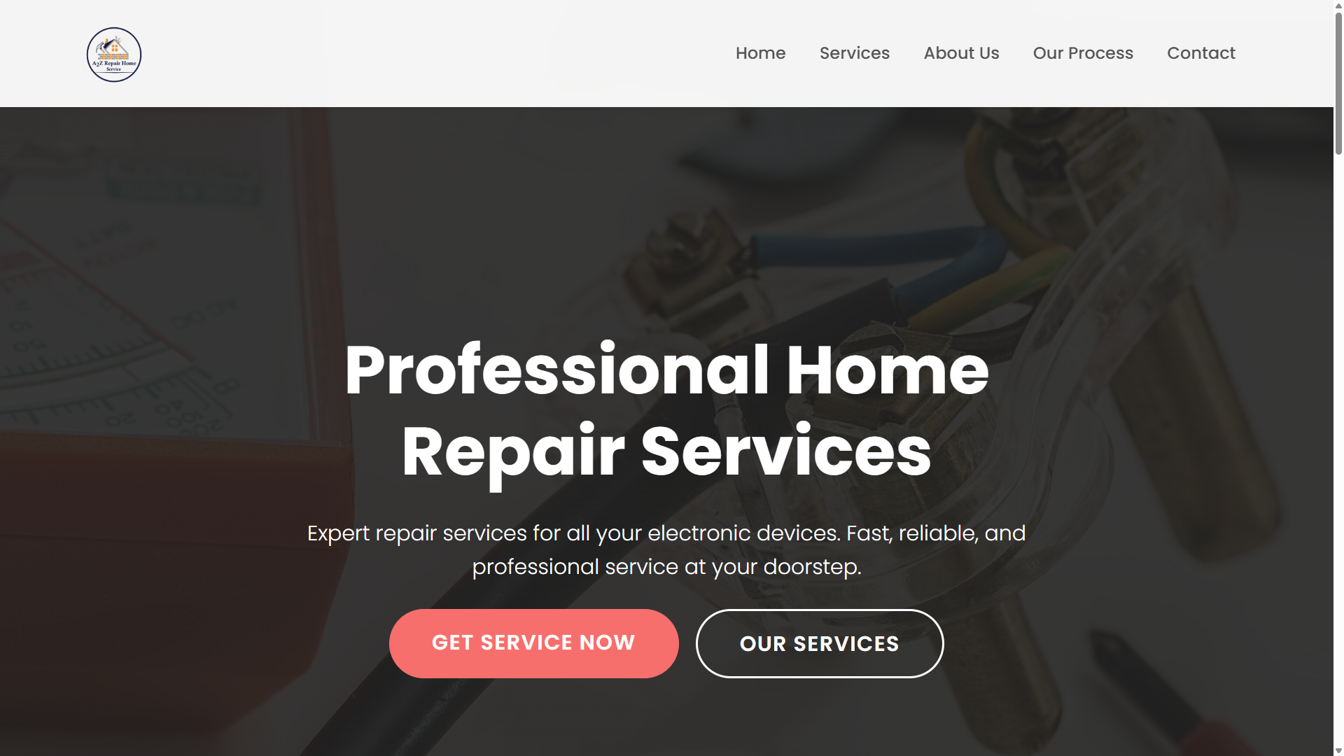 Home Repair Service Website